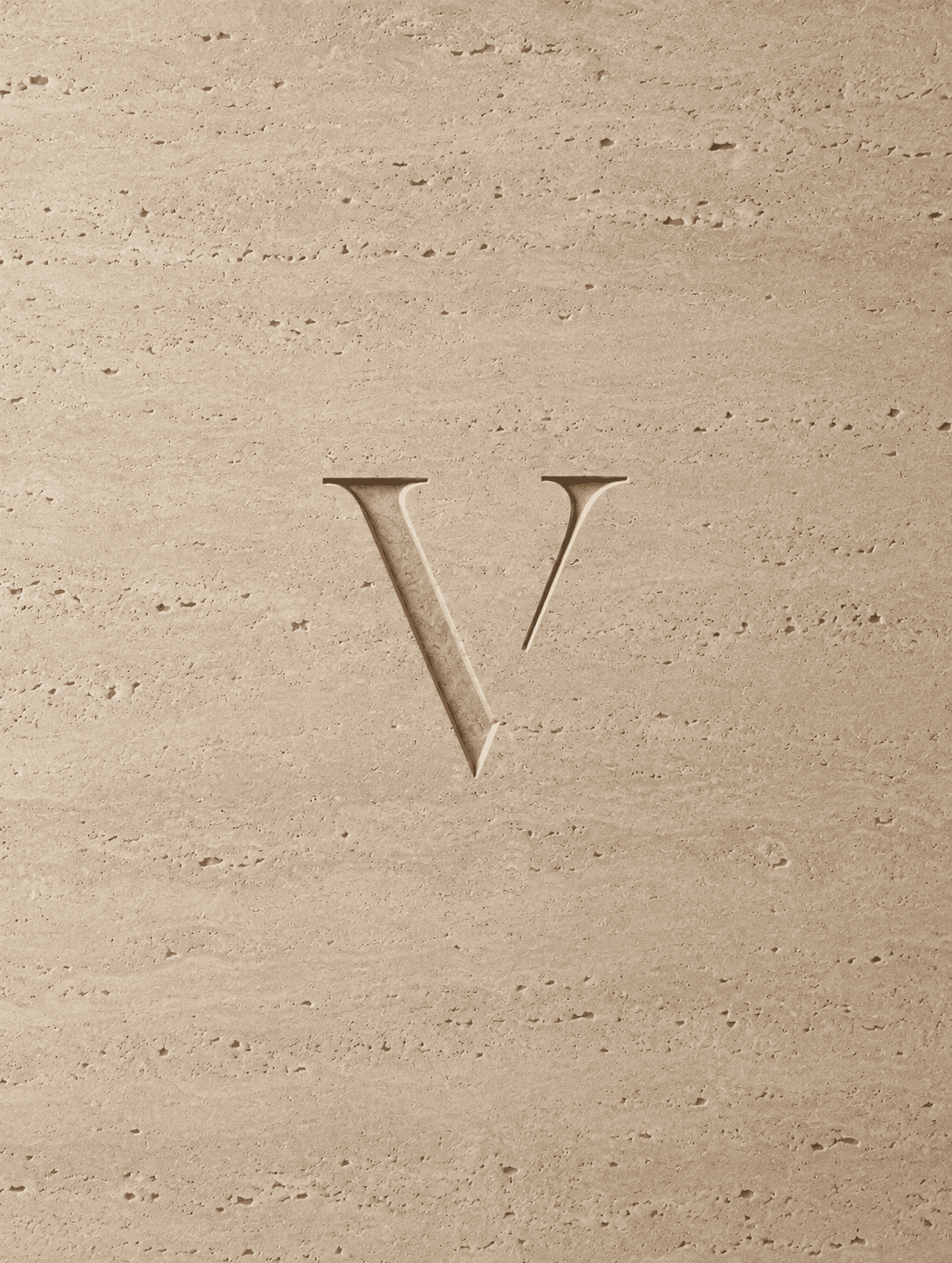 Mostră material VARENO — Travertin